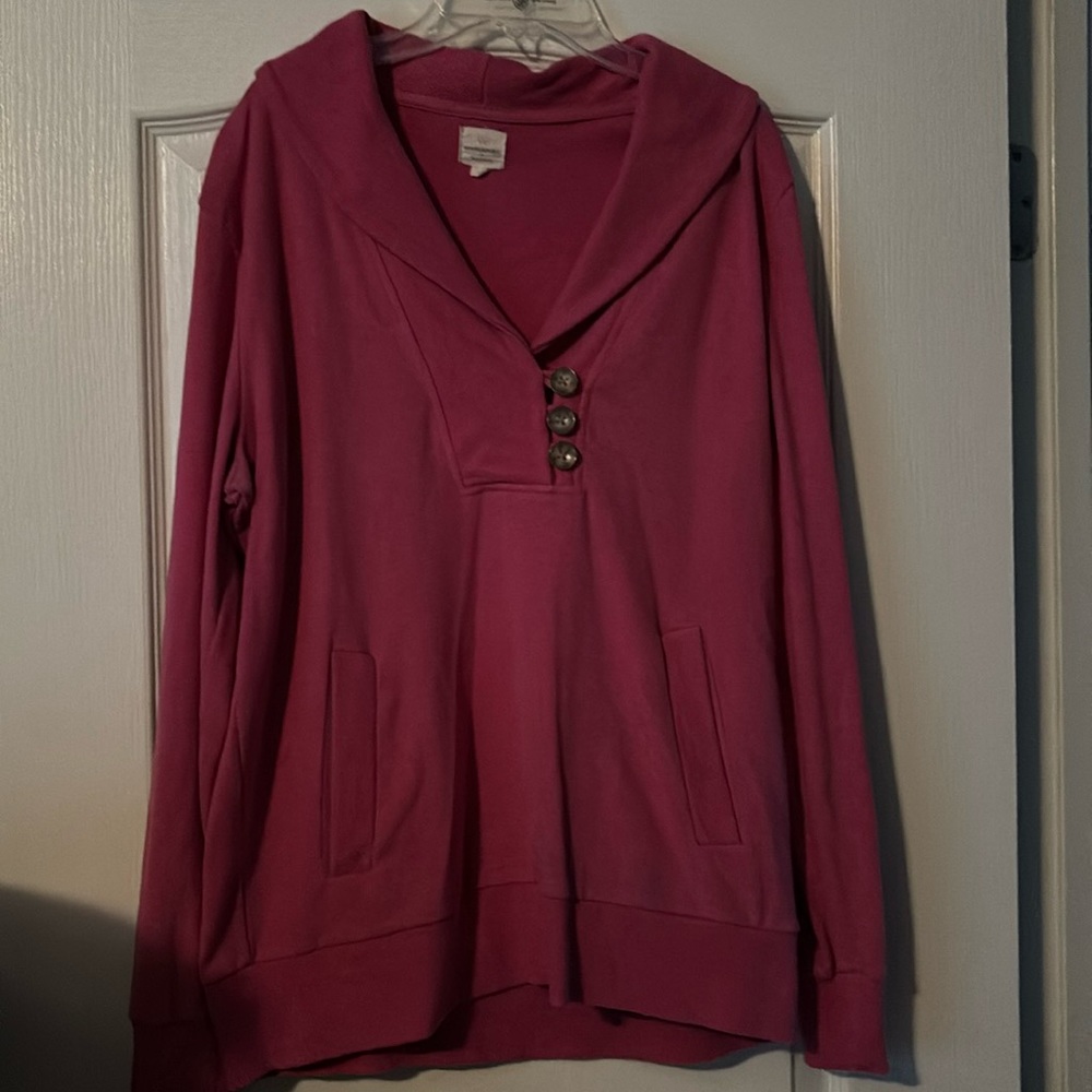Pink sweatshirt